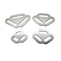 Boucles de Harnais pour Animaux en Alliage de Zinc en Gros d'Usine, Accessoires en Cuir, Quincaillerie de Bagagerie, Fermoirs Métalliques à Trois Niveaux