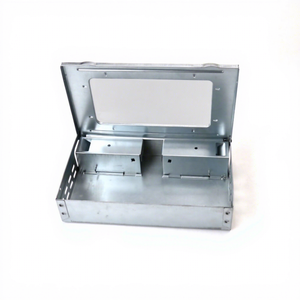 Trappola Professionale Multi-Cattura <span class=keywords><strong>per</strong></span> Topi, Stazione <span class=keywords><strong>per</strong></span> Esche in Metallo con Finestra Trasparente, Scatola <span class=keywords><strong>per</strong></span> Cattura Umana di Roditori <span class=keywords><strong>per</strong></span> Fattoria e Giardino - Product Image 1