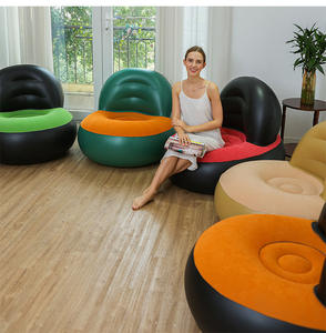 <span class=keywords><strong>Fauteuil</strong></span> <span class=keywords><strong>Gonflable</strong></span> Classique Transparent en PVC pour Bébé, Canapé-<span class=keywords><strong>Lit</strong></span> d'Air Polyvalent Intérieur/Extérieur, Mobilier Élégant pour Salon - Product Image 1