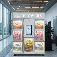 Distributeurs Automatiques de Fleurs en Libre-Service sans Personnel AIT pour Petites et Moyennes Entreprises, Fleuristes et Centres Commerciaux