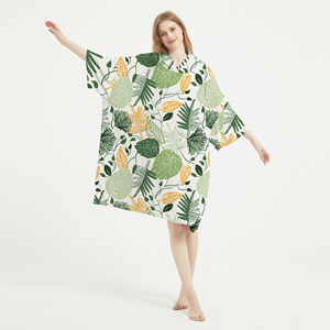 <span class=keywords><strong>Serviette</strong></span> de plage à capuche en microfibre surdimensionnée pour <span class=keywords><strong>femme</strong></span> <span class=keywords><strong>Poncho</strong></span> d'été imprimé en usine à séchage rapide pour adultes pour le <span class=keywords><strong>surf</strong></span> et le changement de plage - Product Image 1