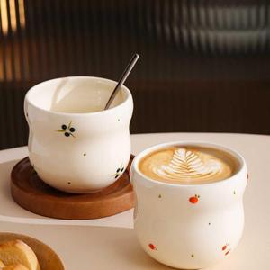 Competitive Price <b>Cute</b> Ceramic Minimalism Coffee <b>Mug</b> Without Handle Personalized Ceramic Coffee <b>Mugs</b> 3D <b>Mugs</b> - Product Image 4