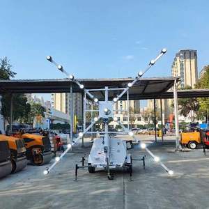 Hộ Sân Vận Động Sử Dụng Của Nhãn Hiệu Điện Thủy Lực Nâng Di Động AC DC Máy Phát Điện Diesel Năng Lượng Mặt Trời Ánh Sáng Tháp - Product Image 6