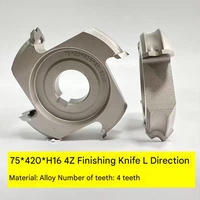 Cutter de finition CNC en carbure 65HRC avec revêtement AlTiN, OEM pour machine à chantourner le bois, emballé