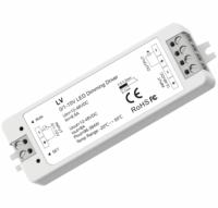 Driver LED LV 12-48VDC 1 canal CV 0/1-10V avec gradation PWM pour bande LED bicolore