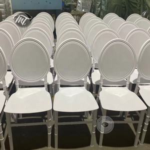 Chaise en plastique <span class=keywords><strong>de</strong></span> phénix blanche <span class=keywords><strong>de</strong></span> dos solide ronde en plastique <span class=keywords><strong>de</strong></span> résine <span class=keywords><strong>de</strong></span> pp d'empilage sans bras <span class=keywords><strong>de</strong></span> jardin bon marché extérieur commercial pour la <span class=keywords><strong>location</strong></span> d'événement - Product Image 2