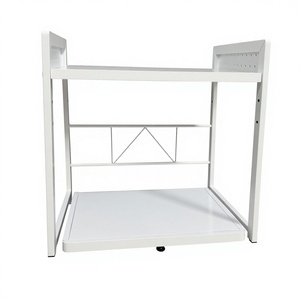 Estante de Almacenamiento Extraíble <span class=keywords><strong>para</strong></span> Encimera de Cocina, Multifuncional, <span class=keywords><strong>para</strong></span> <span class=keywords><strong>Microondas</strong></span>, Freidora de Aire, Horno, <span class=keywords><strong>Arrocera</strong></span>, Venta al Por Mayor, Personalizado, Resistente - Product Image 1