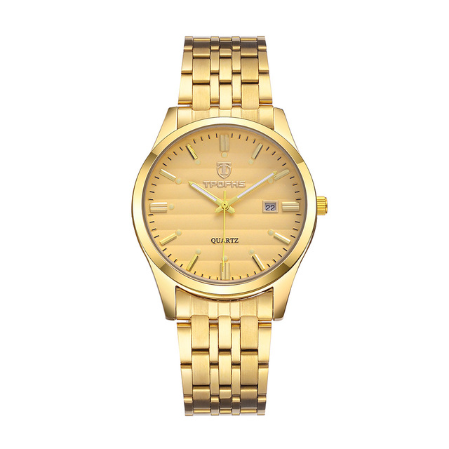 Luxury Men Waterproof Wristwatch Business Watch Stainless Steel Sport Quartz Male Clock Couple Watches