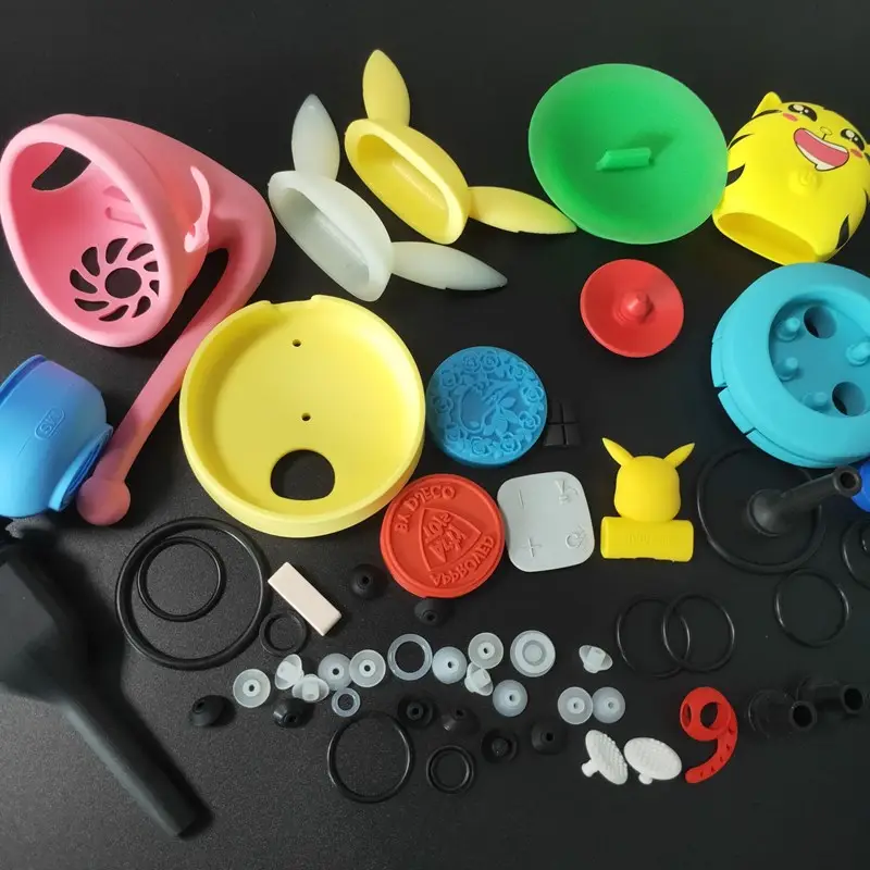 Fabricante de produto de borracha de silicone personalizado, peças de silicone personalizadas de alta qualidade