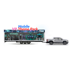 Solutions VR tout-en-un OEM ODM pour parcs VR, <span class=keywords><strong>camion</strong></span> de jeu commercial mobile en alliage d'aluminium 9D pour parcs à thème VR intérieurs - Product Image 1
