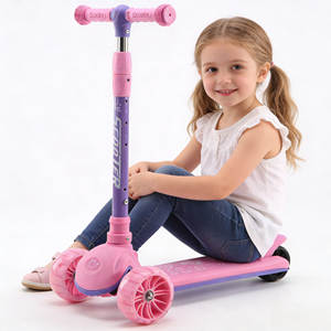 Patinete Infantil con Altura Ajustable, Patinete de Equilibrio Plegable para Niños y Bebés - Product Image 1
