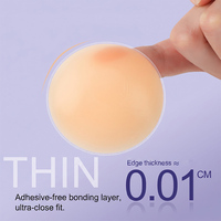 Couvre-tétons en silicone invisibles, autocollants, imperméables, personnalisés OEM/ODM, pour usage quotidien, sans bretelles, sexy, rehausseurs de poitrine