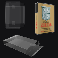 Protection de Cartouche pour Switch NES SNES Jeu Boîtier de Protection en PET NDS Lite Étui à Cartes PS2 PS3 PS4 PS5 Xbox Boîte de Présentation Transparente