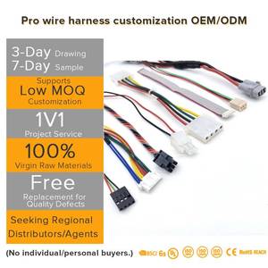 산업용 IoT 기계 센서 진동 장비용 중부하 고무 피복 절연 유연 케이블 및 배선 하네스 - Product Image 1