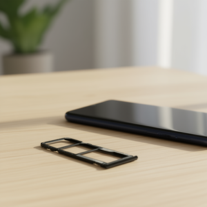 Bandeja para tarjetas SIM y Micro SD para Xiaomi Poco M3 Negro - Product Image 3