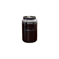 Mug à café isotherme en acier inoxydable, logo personnalisé, cadeau d'entreprise, 301-400 ml, MOQ 50 pièces