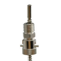 Snap-ring Thermocouple Stainless Steel Braided Wire Class I OEM Custom K Type Thermocouple Temperature Sensor 0~400C ISO9001