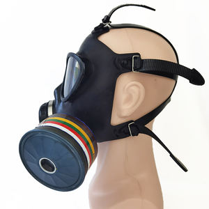 PPE <span class=keywords><strong>EN136</strong></span>อุตสาหกรรมไวนิลคลอไรด์ยางเคมีเต็มรูปแบบกรองหน้ากากแก๊ส - Product Image 5