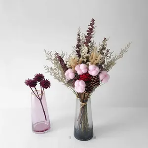 Bouquet de fleurs séchées naturelles de haute qualité pour la décoration de la maison, fleurs et plantes préservées éternelles - Product Image 4