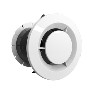 Cubiertas de ventilación de aire HVAC central para casa 80/100/125/150/200mm Tamaños de ventilación Solución de diseño gráfico capaz - Product Image 1