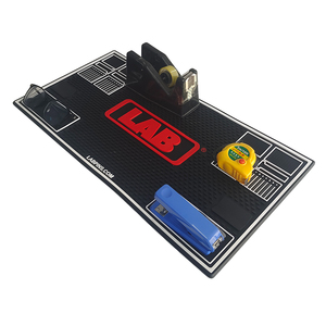Personalized PVC Silicone Tool Mat Rubber Work Station Organizer Mat Non Slip Heat Resistant Pad for Custom Logo - Product Image 3