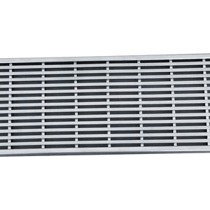 Système de drainage de gouttière souterraine <span class=keywords><strong>Grille</strong></span> en acier inoxydable Couvre canal de drainage de tranchée d'allée - Product Image 1