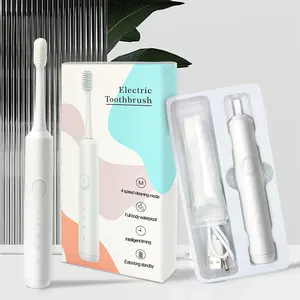 2023 New OEM Factory Automatic Rechargeable IPX7 Cheap Prices Slim Kids Adult Sonic Electric Toothbrush