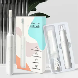 2023 nuovo OEM Factory automatico ricaricabile IPX7 prezzi economici Slim Kids Adult Sonic Electric Toothbrush