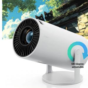 Mini projecteur portable HY300 OEM à faible MOQ, meilleur prix, avec haut-parleur intégré, Wi-Fi, Bluetooth, 720P, projecteur intelligent pour soirées et cinéma - Product Image 6