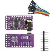 Papan Audio PCM5102A antarmuka I2S DAC dekoder GY-PCM5102 I2S modul pemutar untuk Format Raspberry Pi papan Digital PCM5102