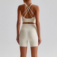 Shorts de sport respirants à taille haute pour femmes, pour la gym et le yoga - Séchage rapide, extensibles dans quatre directions, vêtements de fitness