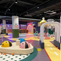 Usine de marque en Chine château vilain multifonctionnel commercial Parent-enfant enfants aire de jeux intérieure équipement de parc d'attractions