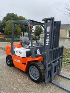 Chariot élévateur diesel d'occasion HELI de 3 tonnes à prix compétitif, chariot élévateur à combustion interne à vendre - Product Image 4