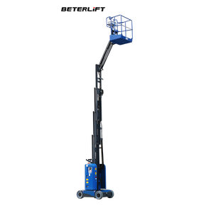 Самоходный электрический телескопический подъемник-вышка (вышка-мачта) для промышленного использования - Product Image 3