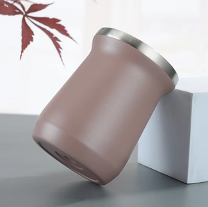 Originale Tradizionale Mate <span class=keywords><strong>Argentino</strong></span> da 8oz in Acciaio Inossidabile con Stampa a Trasferimento ad Acqua Effetto Legno - Product Image 5