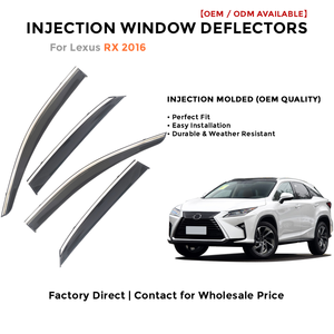 Deflectores de Ventana Laterales para Toyota Cruiser 2019-2020 Protector de Lluvia Accesorios de Coche - Product Image 2