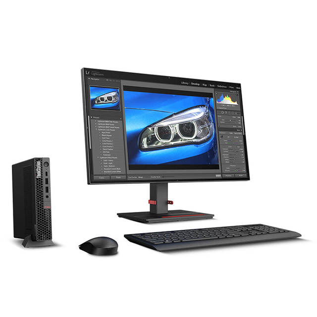 Strong Scalability MINI Lenovo Workstation P360 TINY MFF Workstation Computer with I5-12500 8GRAM 512GSSD T1000-8G Graphics Card