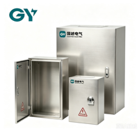 Boîtier en acier inoxydable épaissi pour armoire de commande électrique, étanche, en acier 304, pour distribution et instruments électroniques