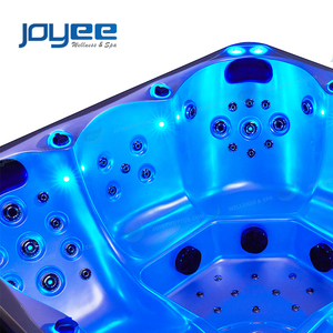 JOYEE Vasca Idromassaggio da Esterno con Massaggio, Design Elegante, Tendenza Popolare <span class=keywords><strong>2026</strong></span>, Autoportante, con Cascata a LED, Produzione di Fabbrica - Product Image 3