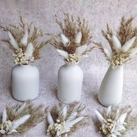 Karangan Bunga Kering Mini Forget Me Not, Hiasan Bunga Alami, Rangkaian Bunga Buatan, Dekorasi Pernikahan DIY