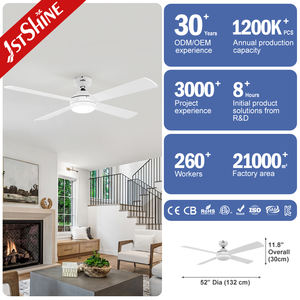 <span class=keywords><strong>Ventilador</strong></span> <span class=keywords><strong>de</strong></span> <span class=keywords><strong>Techo</strong></span> Moderno Blanco 1stshine <span class=keywords><strong>con</strong></span> Motor DC y Decoración Interior CB, <span class=keywords><strong>Compatible</strong></span> <span class=keywords><strong>con</strong></span> <span class=keywords><strong>Alexa</strong></span> - Product Image 3