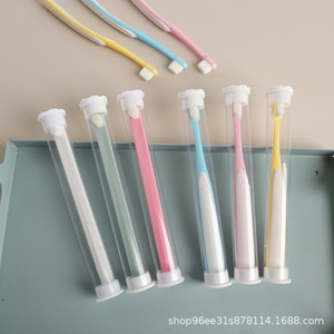 Pet Cat Dog Oral Hygiene Soft Bristle Toothbrushes 3 Pack For Pet Grooming - Product Image 2