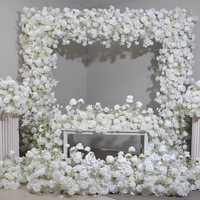 Fleurs et décorations de table de mariage NINI, décoration murale florale élégante personnalisée, arche de fleurs artificielles