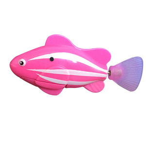 Multi-Color Eenvoudige Installatie Huisdier Leuke Kat Speelgoed Aquarium Decoratie Automatische Zwemmen Elektronische Vis - Product Image 5