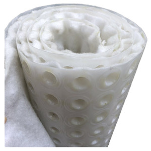 <span class=keywords><strong>Membrane</strong></span> de drainage composite géotextile HDPE, barrière anti-encrochement <span class=keywords><strong>pour</strong></span> <span class=keywords><strong>jardin</strong></span> sur toit et parking souterrain - Product Image 1