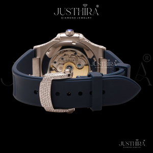 Best Quality Moissanite Diamond Quartz <b>Watch</b> Men Business Casual Luxury Waterproof <b>Wrist</b> <b>Watch</b> Available At Best Market Price - Product Image 3