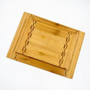 Bamboo Cutting Board <b>Set</b> 30.5x20x1.5cm 33x23x1.5cm 38x28x1.5cm Rectangle For Kitchen Vegetable Fruit Chopping - Product Image 2