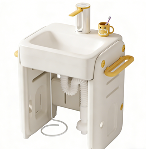 Table de lavage pour enfants <span class=keywords><strong>Beitian</strong></span> YST-S1 pour les 2-3 ans - Lavabo rectangulaire en plastique, outil d'éducation précoce, fabriqué en Chine continentale - Product Image 1