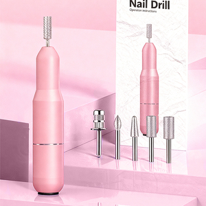 Taladro de Uñas Profesional Portátil de Acero con Motor de Escobillas de Buena Calidad, 20000 RPM, Recargable, Enchufe Estadounidense - Product Image 6