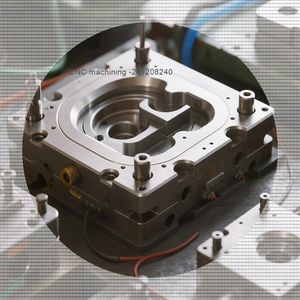 CNC Precision Machining *km &amp;Plastic <strong>Injection</strong> Molding Mold/<strong>Parts</strong>/Components EnclosuresI &amp; Ky*Standard Metal Crafts Alloys - Product Image 1